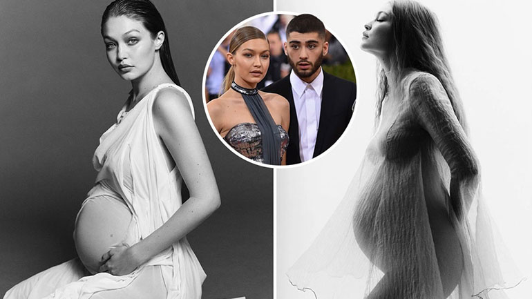 H Gigi Hadid φωτογραφίζεται για πρώτη φορά με φουσκωμένη κοιλίτσα